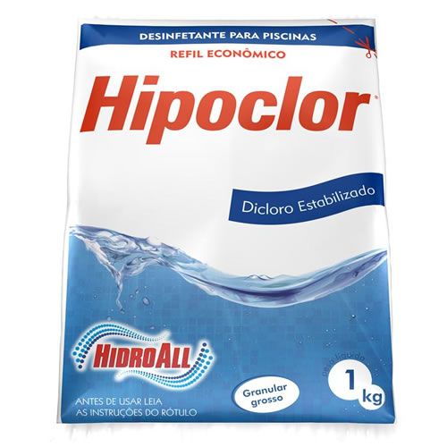 Dicloro estabilizante Granular grosso Hipoclor 1 kg