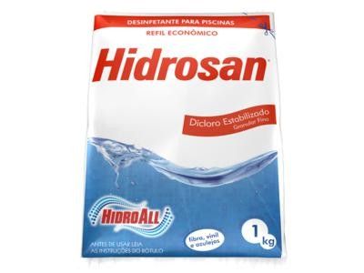 Dicloro estabilizante granular fino Hidrosan 1 kg